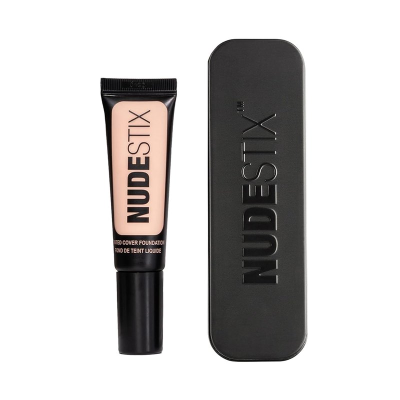 Nudestix Tinted Cover Liquid Foundation - Lightweight, Buildable Coverage for Radiant Skin | Hydrating Formula with 18 Botanical Extracts