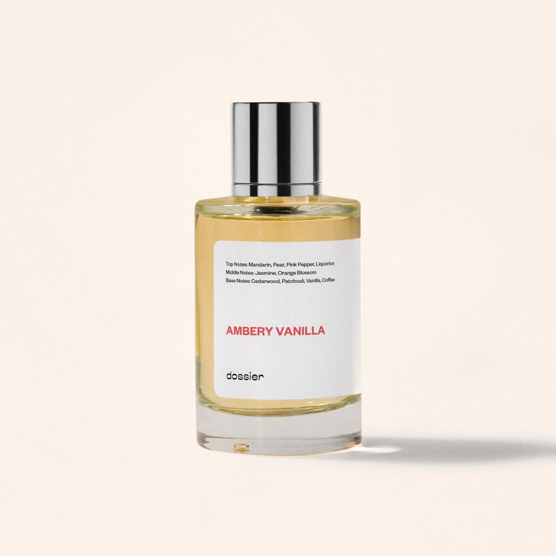 Dossier - Ambery Vanilla - Eau de Parfum - Long-lasting Fragrance - Feminine - 3.4Oz (100ml)