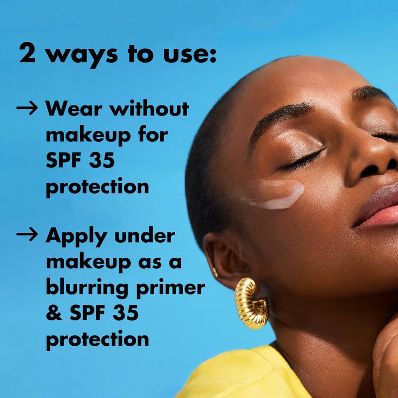 e.l.f. SKIN Suntouchable Invisible SPF 35 Sunscreen - Lightweight Gel for Daily Use | Vegan & Cruelty-Free