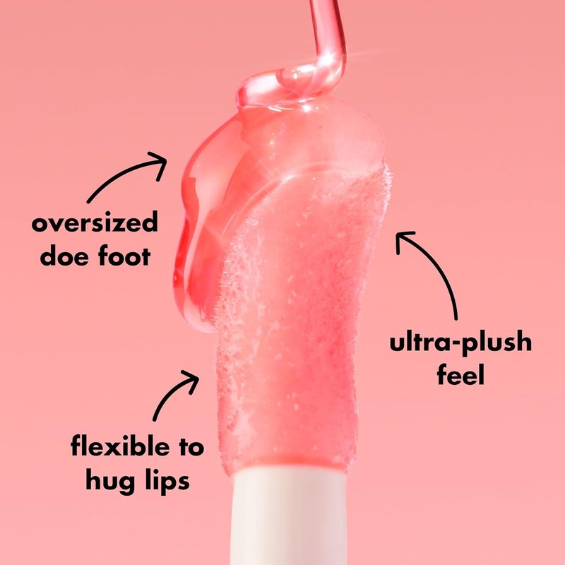 e.l.f. Glow Reviver Lip Oil - Nourishing Tinted Lip Oil with Jojoba Oil | High-Shine Finish in Coral Fixation