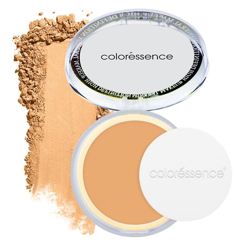 Color-Essence Perfect Tone Compact Powder - Matte Setting Powder in Ivory Beige, 10g