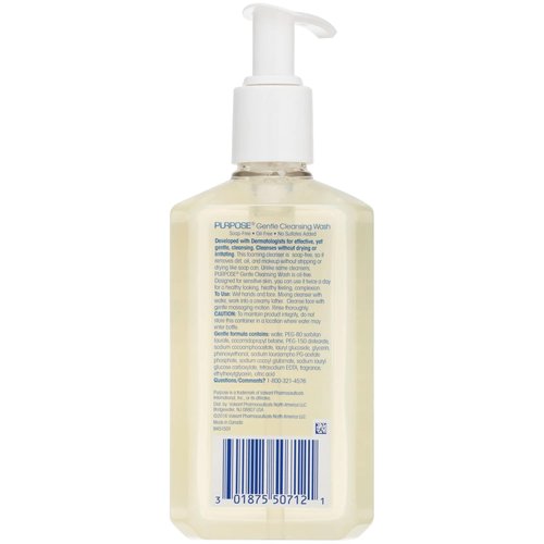 Purpose Gentle Cleansing Wash, 6 Fl Oz (Pack of 4)