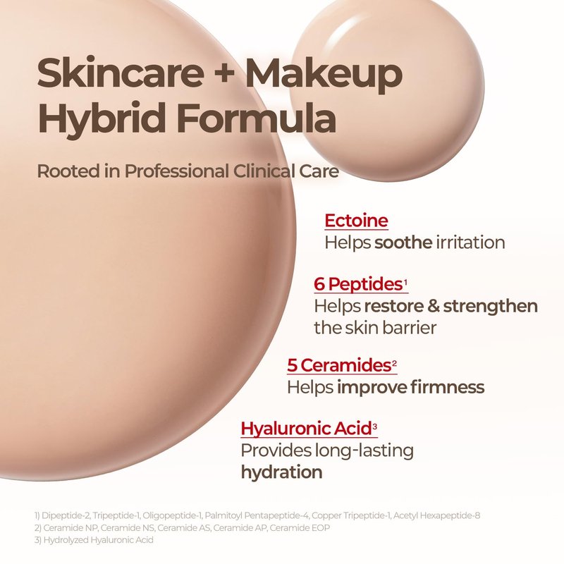 Cell Fusion C Skin Blemish Balm No.23 Signature Beige - Light/Medium, Lightweight BB Cream with Ceramide, Tinted Moisturizer for Sensitive Skin, SPF-Free, Korean Makeup, 1.01 fl.oz.