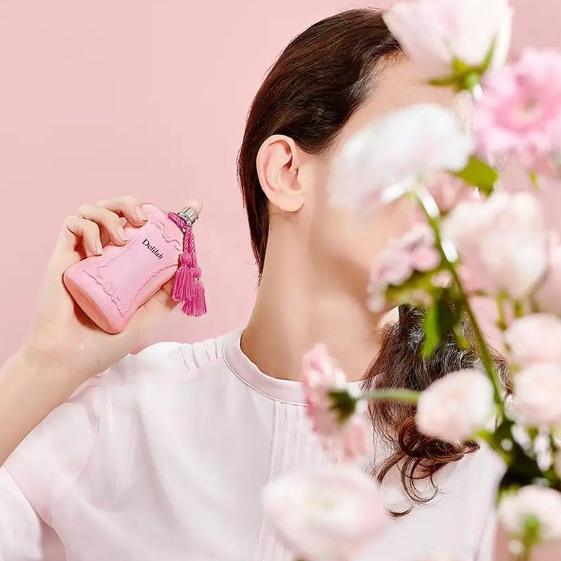 A CENTER Delilah Perfume for Women Long Lasting Fragrance Eau de Parfum with Vanilla, White musk and Cashmere Notes Daily Used 3.4 Fluid Ounce