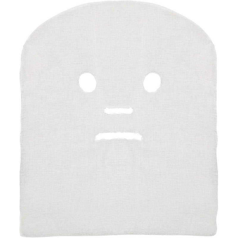 LIFESOFT Gauze Facial Mask, 100% Cotton Gauze Pre-Cut for Facial Spa, High Frequency Treatments 100 Count