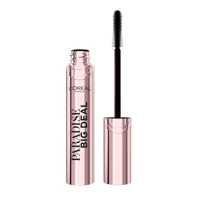 L'Oreal Paris Paradise Mascara - Volumizing & Lengthening, Clump Resistant | Washable Black, 0.33 Fl Oz