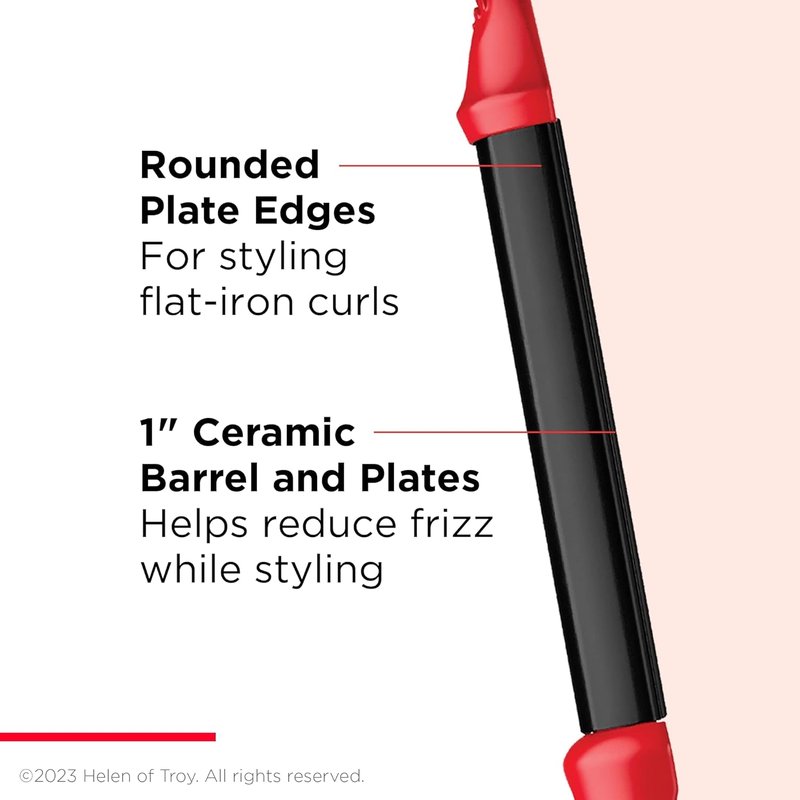 Revlon Style Multiplier™ Versatile 2-in-1 Flat & Curl Iron - 1 Inch Styling Tool