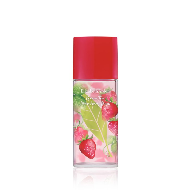 Elizabeth Arden Green Tea Strawberry Basil Eau de Toilette, Perfume for Women, Long Lasting, Fruity & Fresh Fragrance, 3.3 fl oz