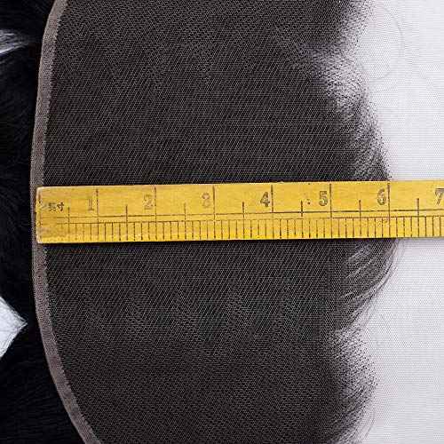 13x6 Lace Frontal Body Wave HD Transparent Frontal Ear to Ear 13x6 Lace Frontal Closure With Baby Hair Free Part 100% Virgin Human Hair Closure (16 Inch, 13¡¿6 frontal)