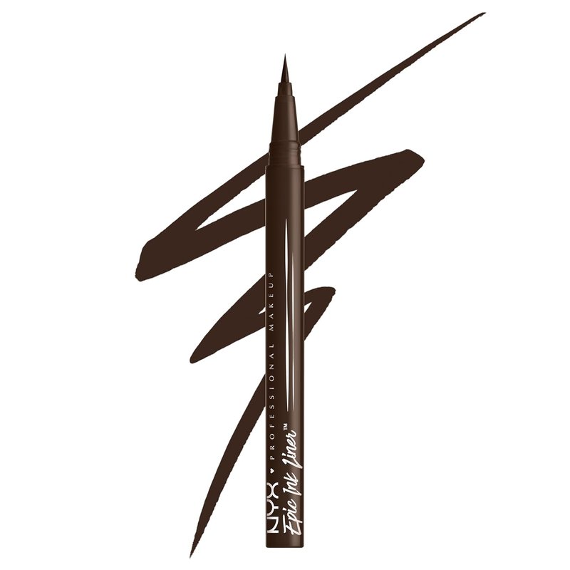 NYX Epic Ink Liner - Waterproof Liquid Eyeliner with Vegan Formula | Dark Chocolate Matte