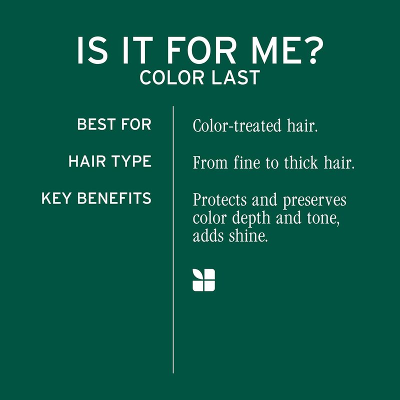Biolage Color Last Shampoo Set | Protects Color-Treated Hair & Adds Shine - Paraben-Free, 33.8 oz