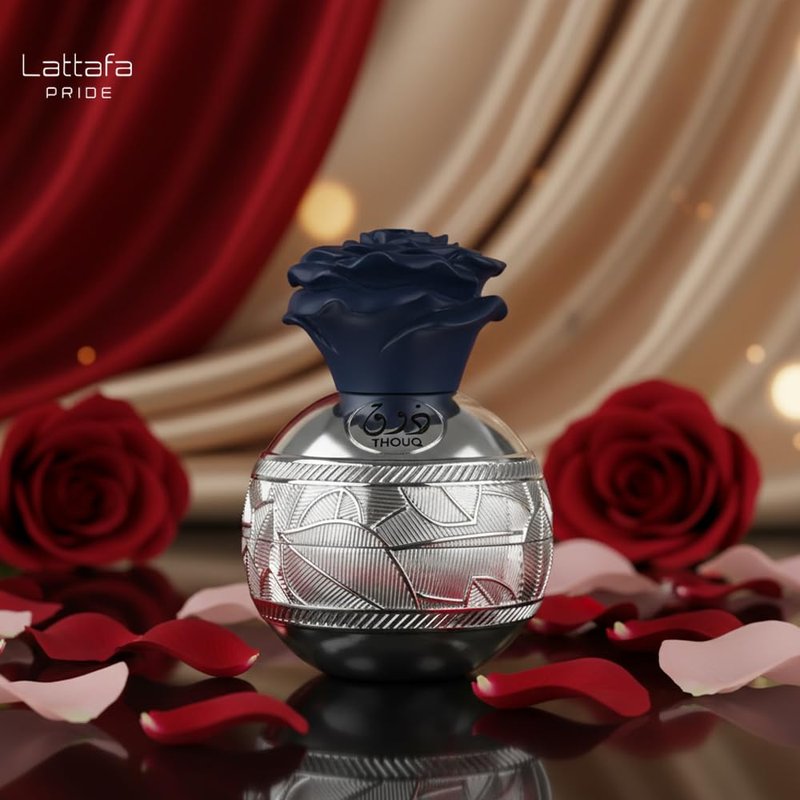 Lattafa Perfumes Thouq for Unisex Eau de Parfum Spray, 2.7 Ounce