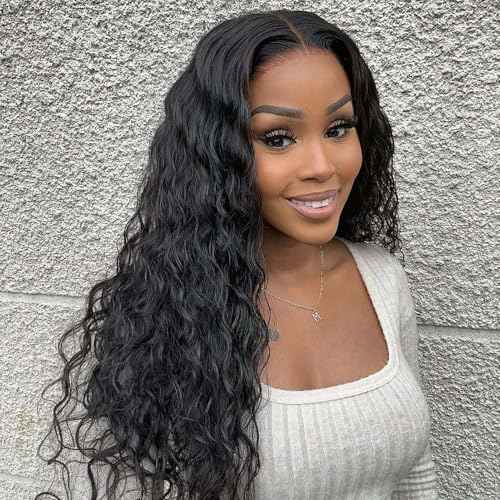 MEIMEI SKINLIKE Real HD Lace Wig Loose Deep Wave Lace Front Wigs Human Hair Pre Plucked Bleached Knots 200% Density Ultra-thin Invisible HD Lace 13x4 Loose Wave Wigs Human Hair for Women