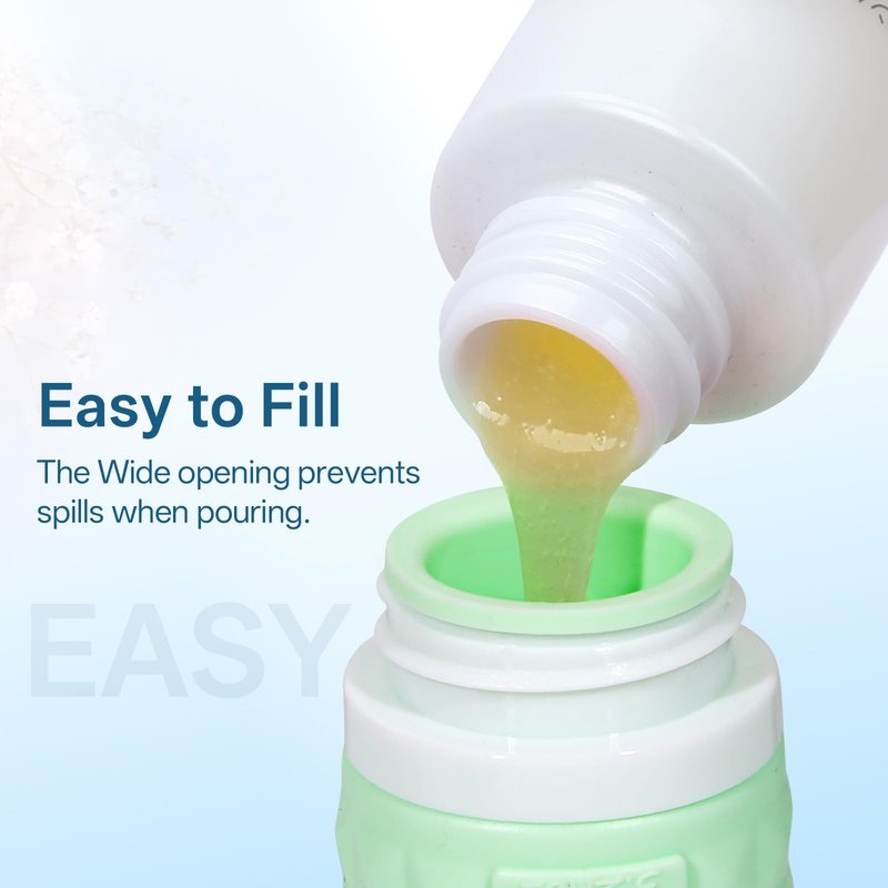 Firstfooby Travel Bottles for Toiletries, TSA Approved Travel Size Containers, Leak Proof Silicone Shampoo Bottles, Small Toiletry Containers with Clear Bag for Shampoo Conditioner Lotion