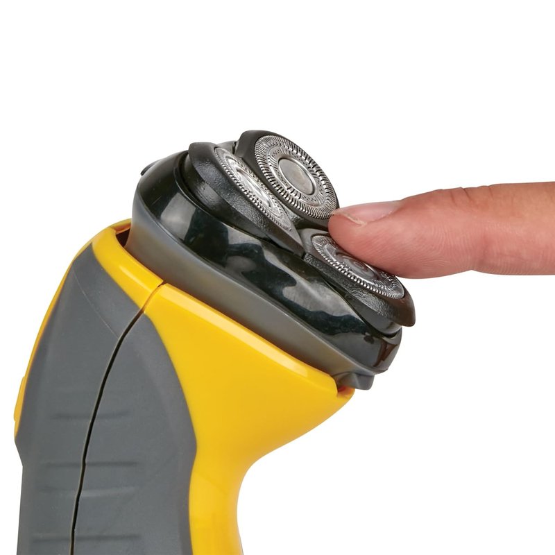 Remington Rotary Shaver 5100 - Waterproof Electric Razor for Men | Durable Yellow Design
