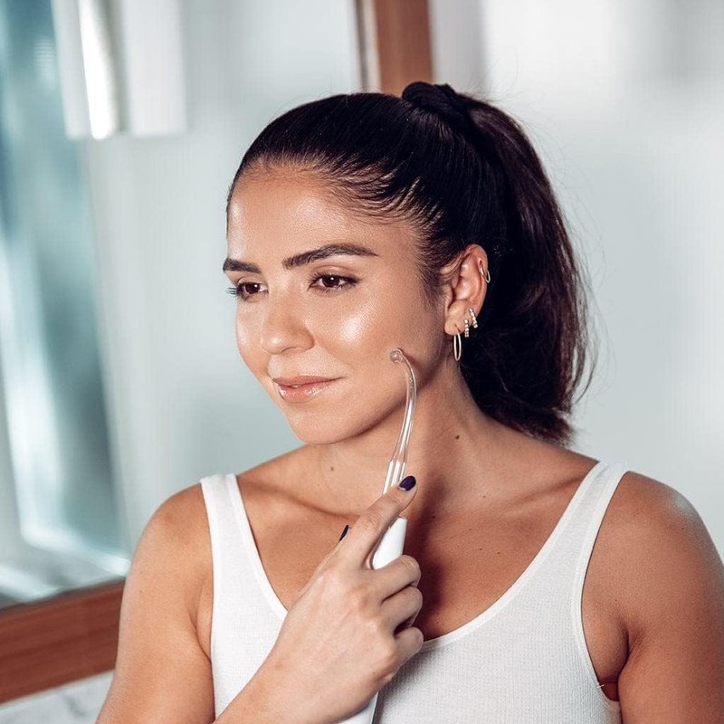 High Frequency Facial Wand - Glass Electrodes for Skin Care & Scalp Treatment | StackedSkincare