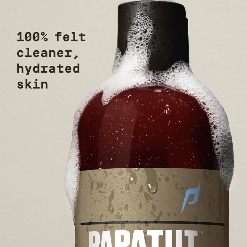 PAPATUI by Dwayne Johnson Body Wash for Men - Exfoliating & Hydrating with Coconut Oil | Lush Coconut | 18 oz
