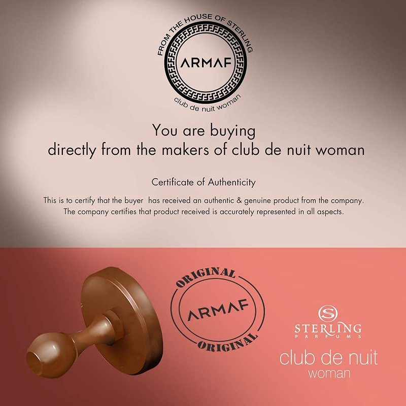 Armaf Club De Nuit Eau de Parfum Spray for Women - 6.8 Ounce | Long-Lasting Fragrance
