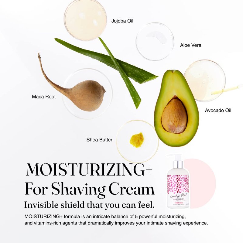 IntiMD Coochy Plus Intimate Shaving Complete Kit - Sweet Bliss & Organic After Shave Protection Soothing Moisturizer Mist - Antioxidant Formula Prevents Razor Burns, Itchiness & Ingrown Hair