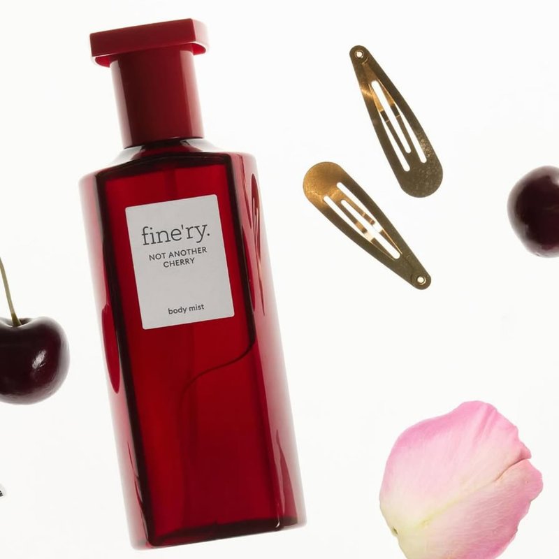 Fine'ry Body Mist Gift Set Gourmand Fragrance Spray Trio | Cherry, Pistachio & Vanilla Scents | Hair & Body Perfume Mist | Vegan, Cruelty-Free | 5 oz x 3