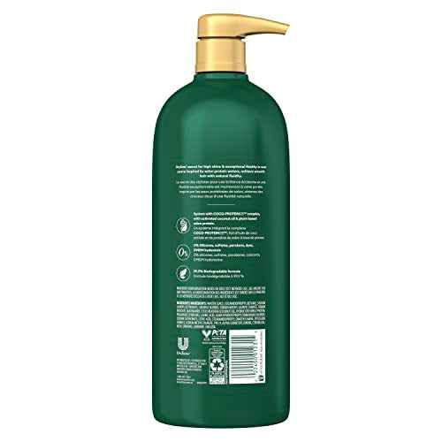 TRESemm? Cruelty-Free Pro Infusion Fluid Smooth Shampoo For Silky & Supple Hair Sulfate Free, Infused With Natural Coconut Droplets + Plant-Based Salon Protein + Niacinimide 33.8oz