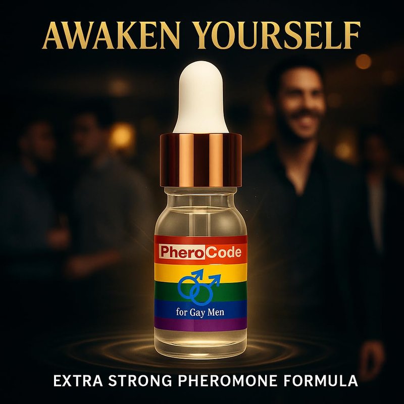 CopulinAndrone Gay Pheromone Cologne for Men Original 0.17 fl oz - 48-Hour Long Lasting Body Oil Crafted for Gay Men - Men's Cologne Perfume Pheromone Oil with Natural Orange Blossom and Sandalwood