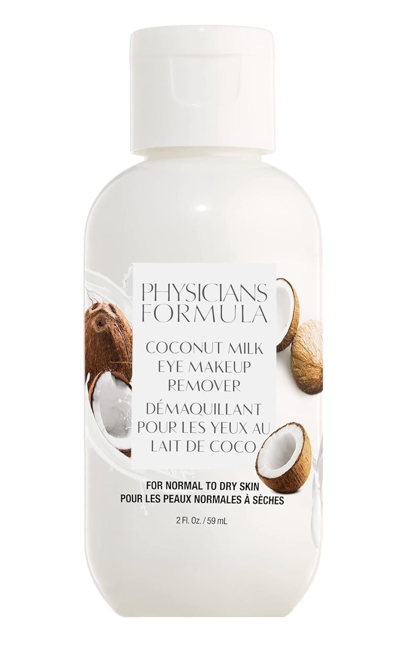 Physicians Formula Eye Makeup Remover - Coconut Milk, Oil-Free & Dermatologist Tested, 2 Fl Oz