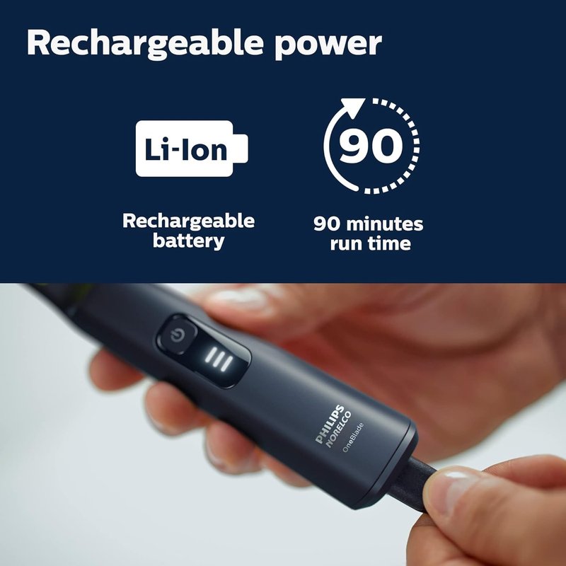 Philips OneBlade 360 Pro Hybrid Electric Trimmer, Black, QP6531/15