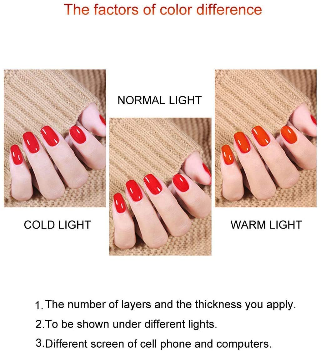 Vishine Nail Gel Polish - Long-Lasting Soak Off Nail Art | Magenta Purple 15ml (0.5 OZ)