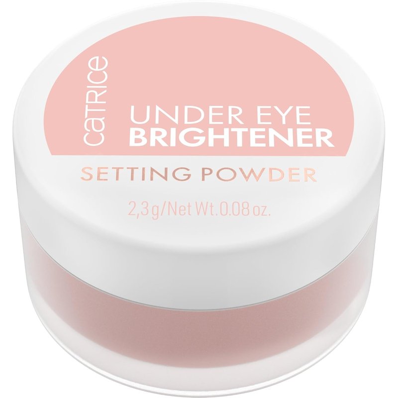 Catrice Under Eye Brightener Setting Powder - Light Rose | Brightening Soft Focus Effect with Hyaluronic Acid | Vegan & Cruelty Free