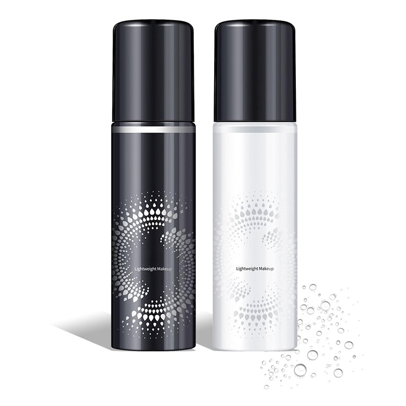 LingHaoLH 2PCS Makeup Setting Spray Set, Face, Weightless, Long Lasting, Waterproof, Fixing, Smudge-proof, Hydrating & Refreshing, All Skin Types