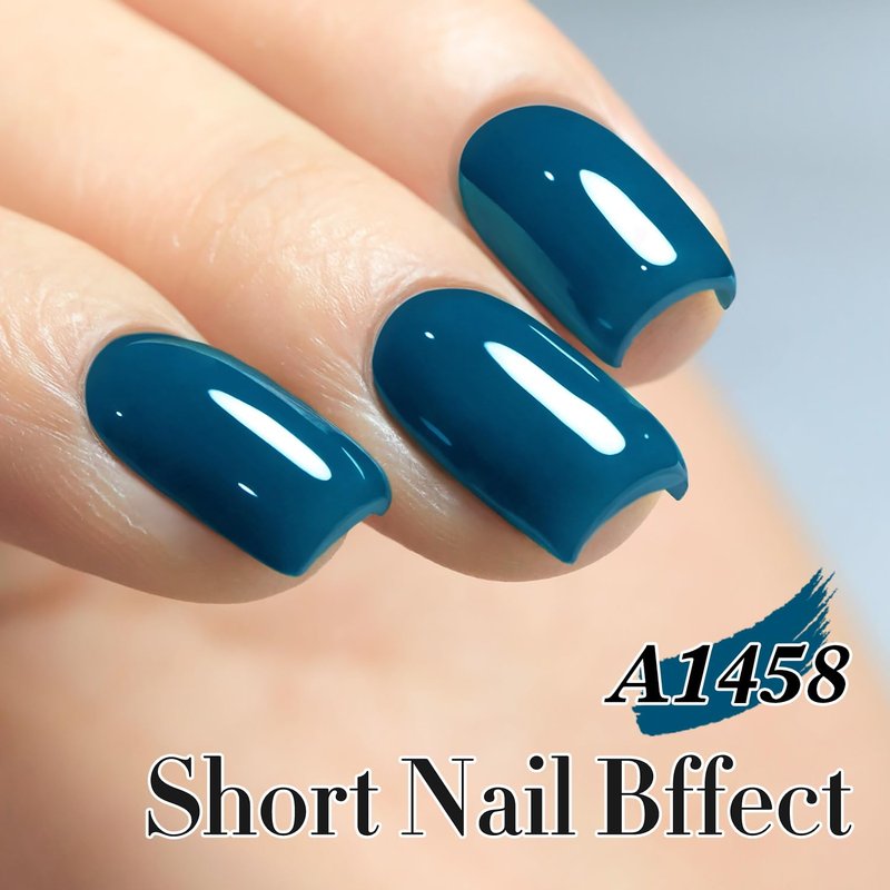 Double Rhythm Gel Polish - Pure Sheer Soak Off for Art Manicure | 15ML Blue (A1458) - DIY at Home