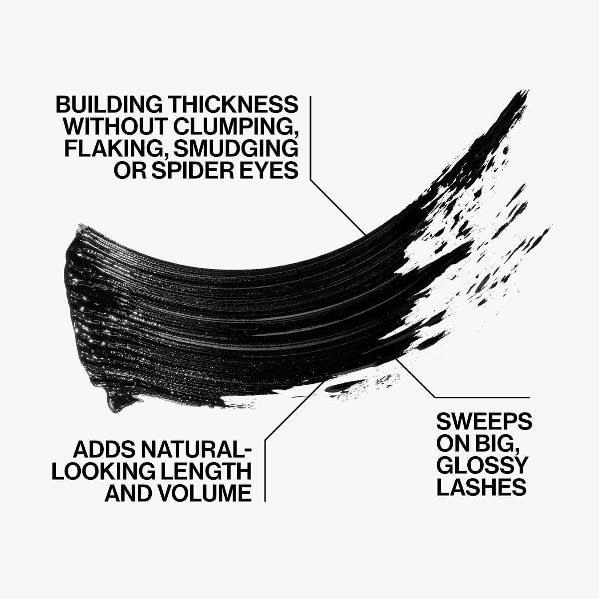 Smashbox Full Exposure Mascara - Volume & Length for Defined Lashes | Large Tapered Brush, 0.38 Fl Oz
