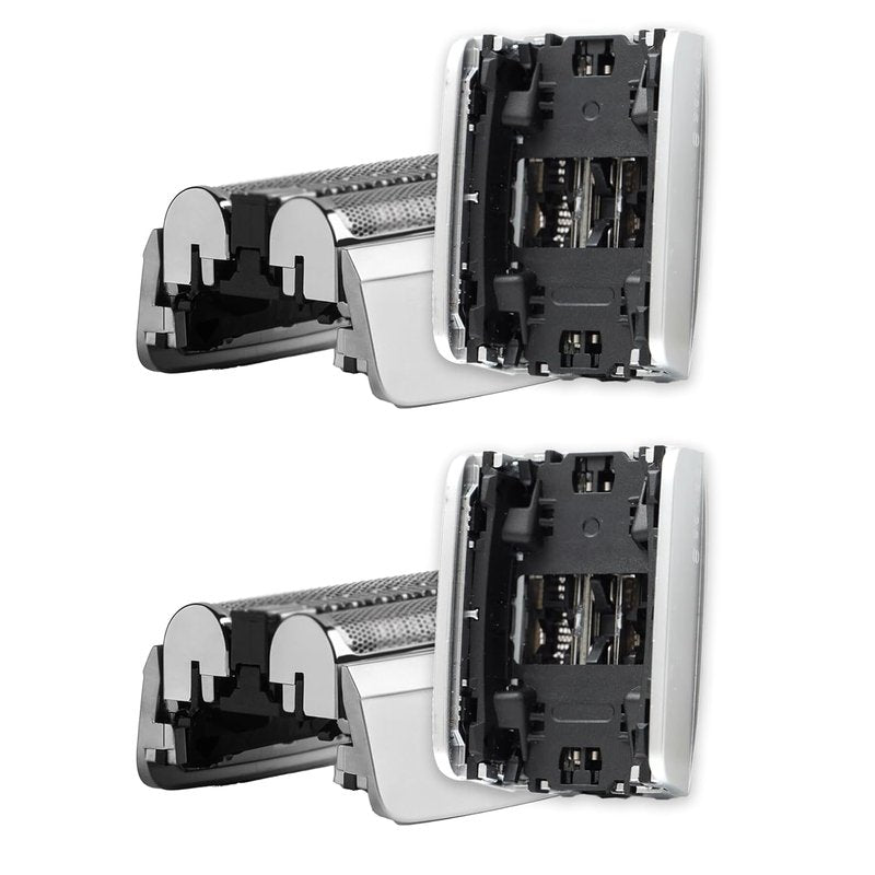 Braun Series 8 Replacement Head - Compatible 83M Shaver Blade for Wet & Dry Electric Razors | 2-Pack