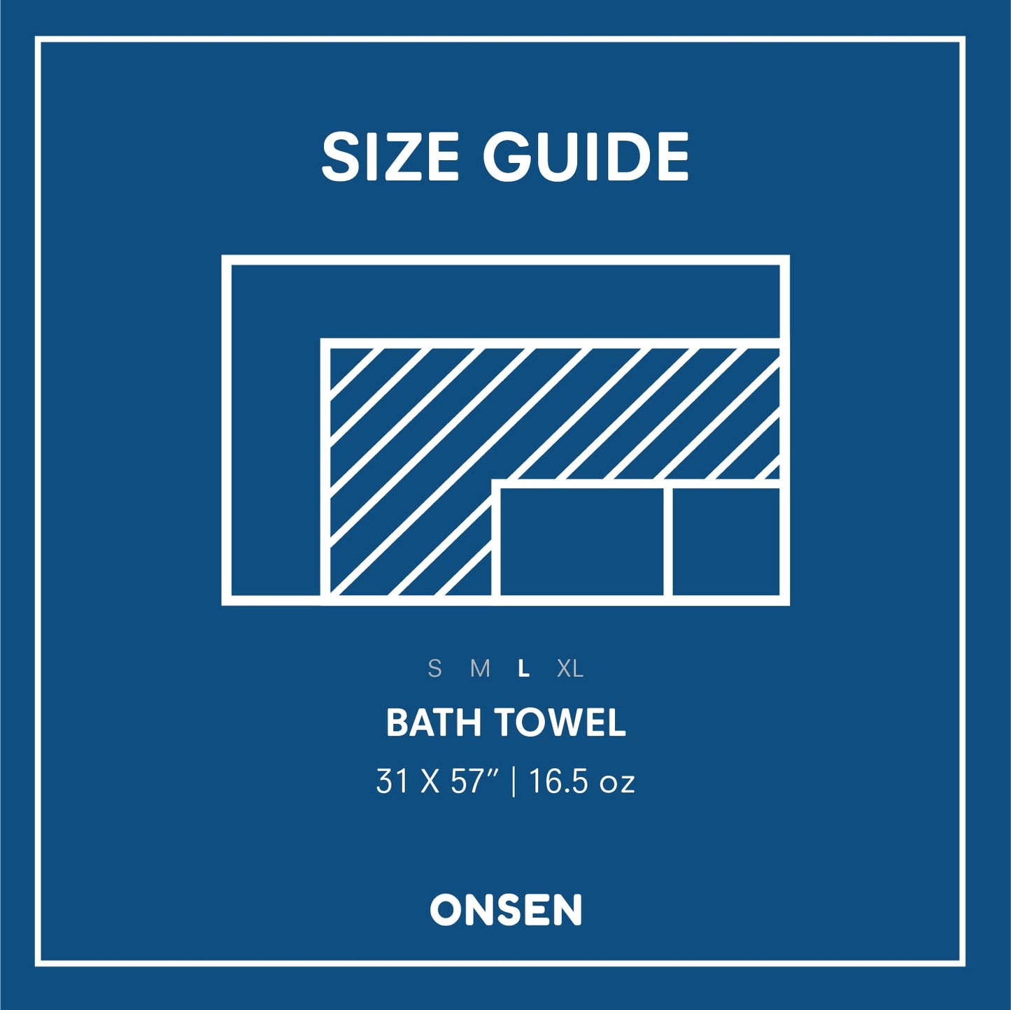 ONSEN Supima® Waffle Bath Towel, Large, Quick Dry Lint Free 100% USA Cotton, Lightweight Absorbent Bath Towel, 31x57 in (Cinder Grey, 1x Bath Towel)