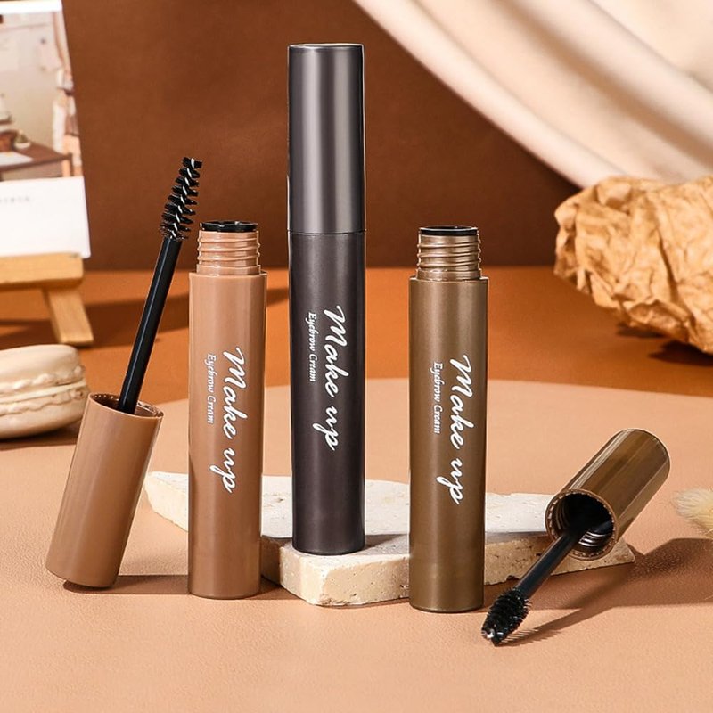 2pcs Brown Brow Gel set – Volumizing, Buildable, Wax-Gel Hybrid for Full, Voluminous Brows, Locks Hairs in Place, Waterproof, Available in Brunette (02#)