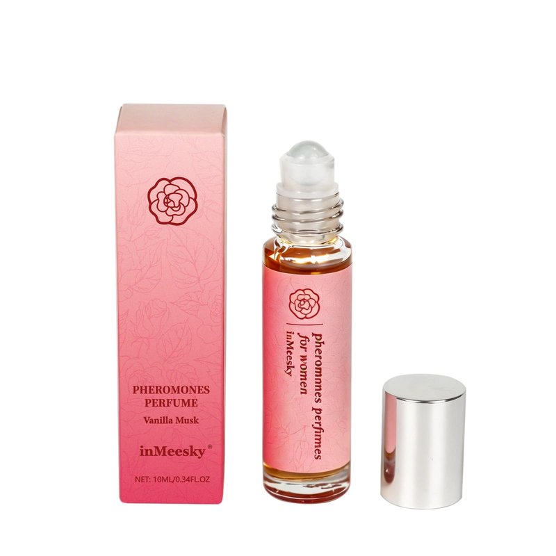 inMeesky Pheromone Perfume for Women,Long-Lasting Vanilla Roll-On,Alluring Essential Perfume Oil for a Memorable Presence 0.34 fl.oz(10ml)