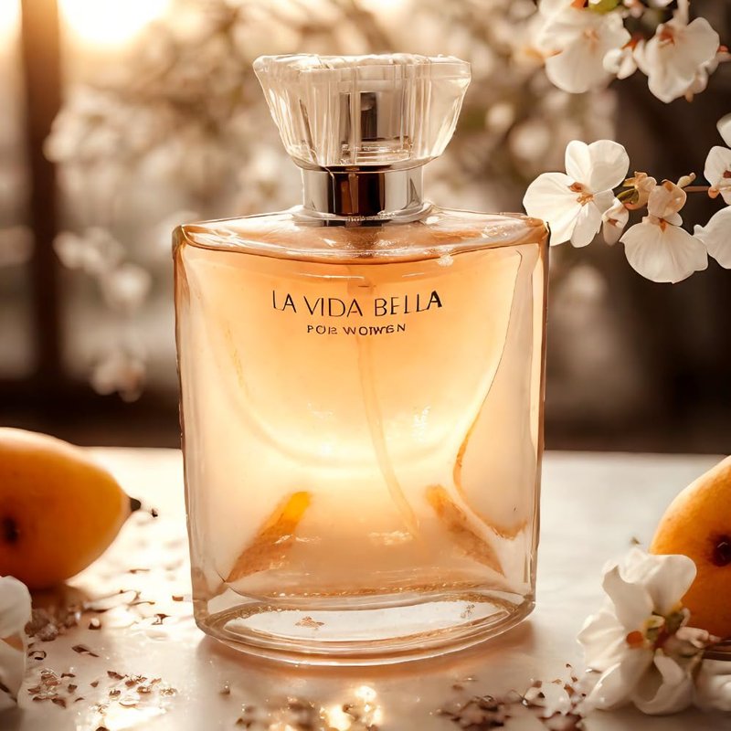 La Vida Bella Women's Cologne - 3.4 Fl. Oz. Eau de Parfum Spray | Elegant Fragrance for Daily Wear