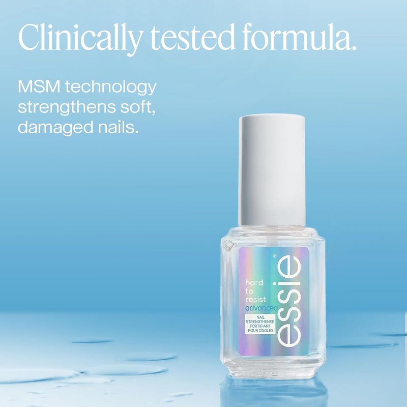 Essie Nail Care - Hard To Resist Advanced Strengthener Treatment | Vegan, 0.46 Fl Oz