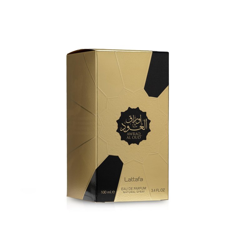 Lattafa Perfumes Awraq Al Oud Eau De Parfum Spray 3.4 Ounce (Unisex)