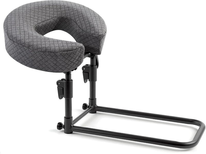 Skiennix Face Down Pillow - Heavy-Duty Steel Massage Headrest for Vitrectomy Recovery | Adjustable & Foldable Cradle