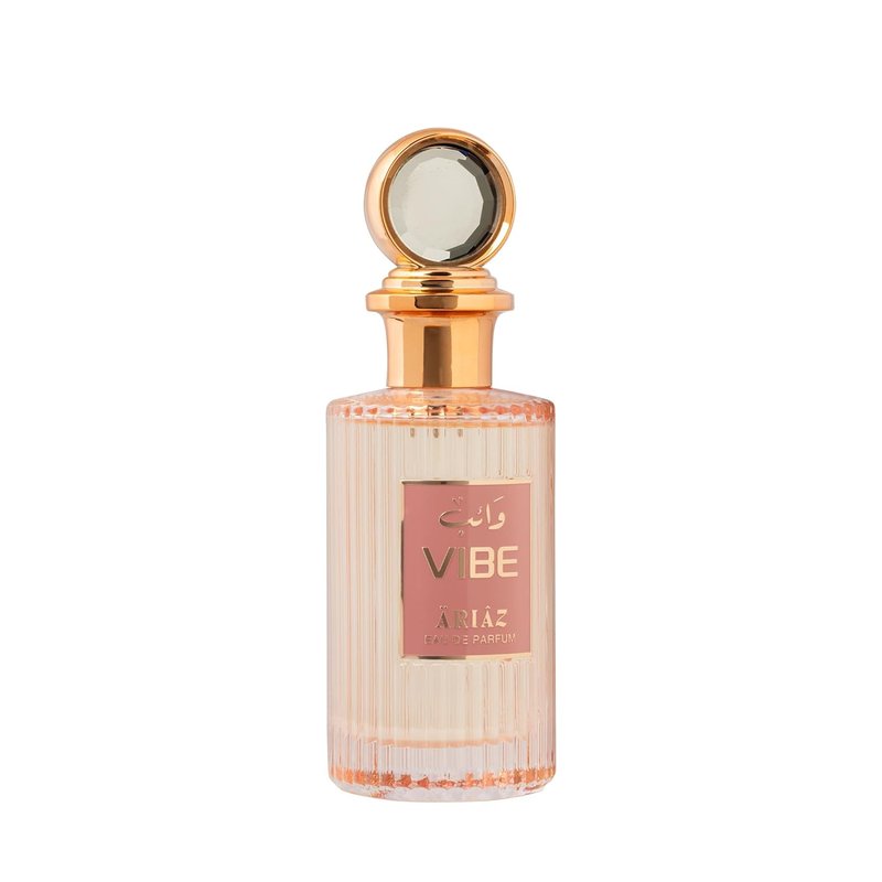 ARIAZ Vibe Women Eau De Parfum 3.4 Oz | Sweet Fruity Floral Perfume with Pear, Strawberry & Vanilla - Long-Lasting Night Fragrance