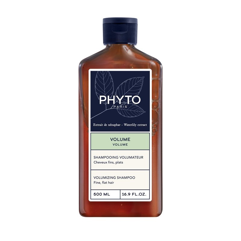 PHYTO VOLUME Volumizing Shampoo, Lightweight, For Fine Hair and Thin Hair, Instant Volume