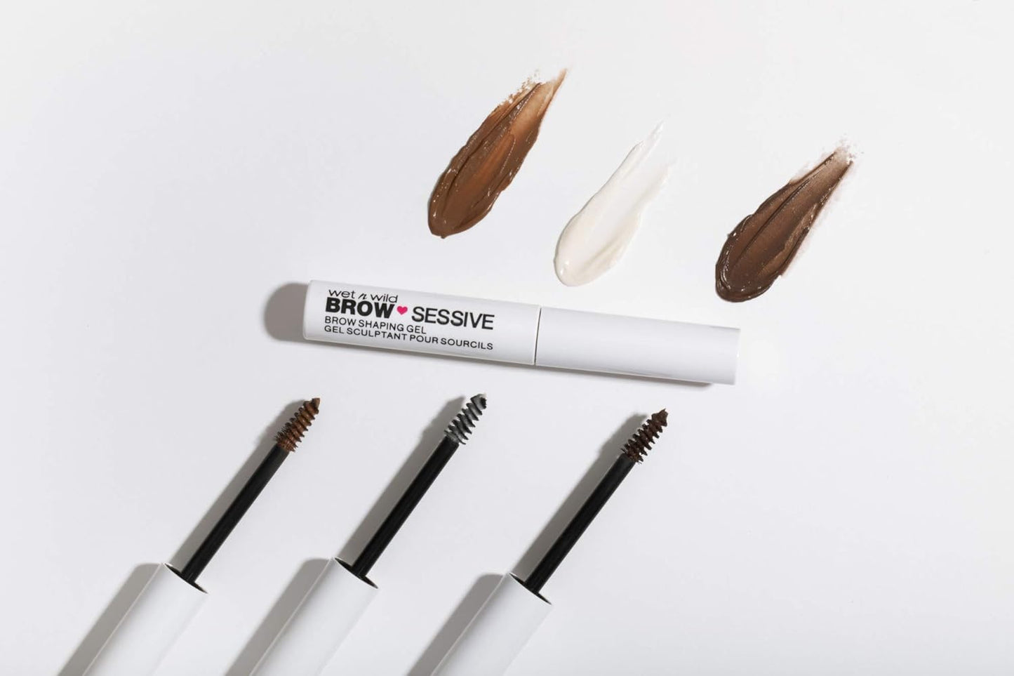 Wet n Wild Brow-Sessive Eyebrow Gel - Long-Lasting Brown Shaping Formula for Perfect Brows