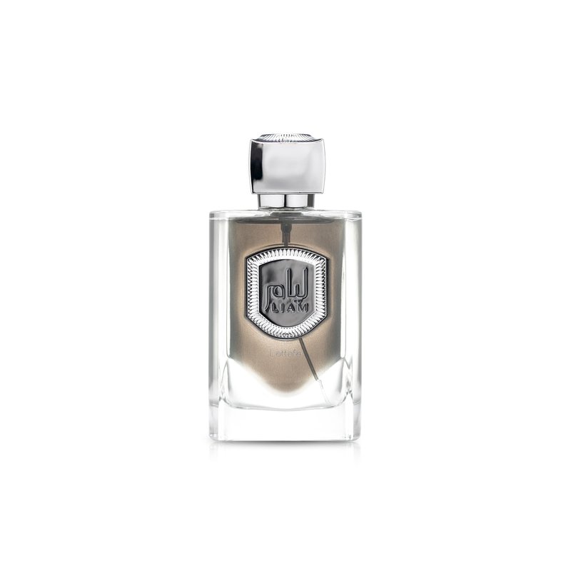 Lattafa Liam Grey Eau de Parfum Spray for Unisex, 3.4 Ounce