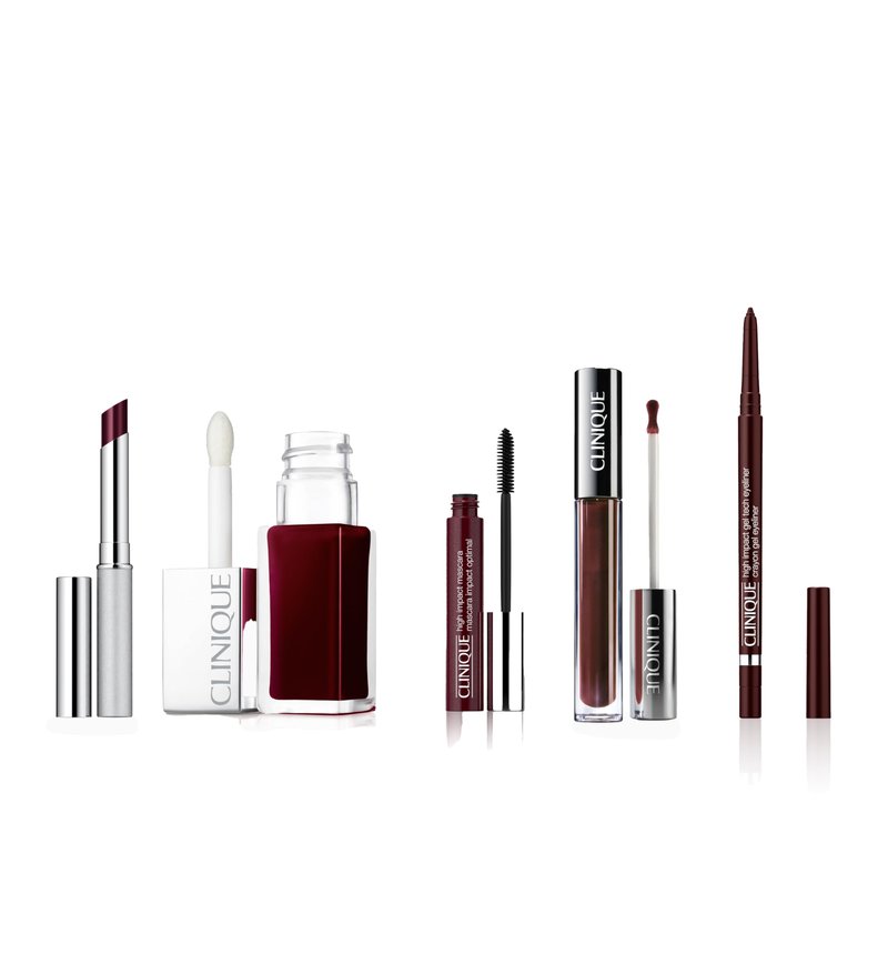 Clinique Black Honey Collection | Almost Lipstick, Pop Plush Lipstick, Mascara, Lip + Cheek Oil + Gel Eyeliner