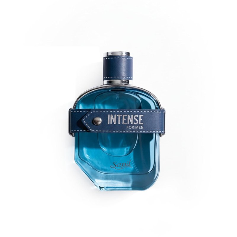 Sapil Intense Eau de Toilette for Men - Long Lasting Spicy Perfume with Lemon, Cardamom & Vetiver | 3.4 oz / 100ml
