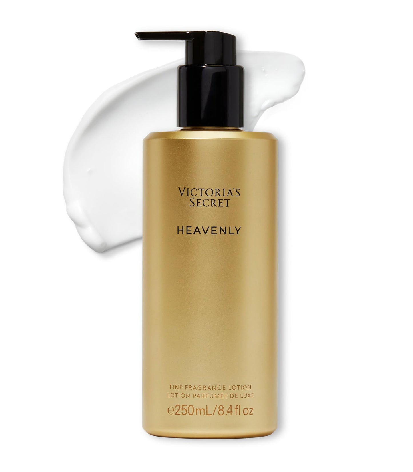 Victoria's Secret Heavenly Fragrance Body Lotion, Notes of Gold Musk, Vanilla Sandalwood & White Jasmine (8.4 oz)