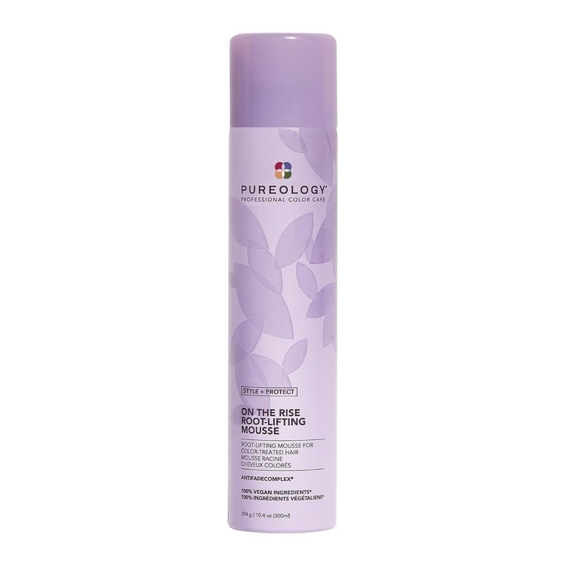 Pureology Root Lifting Mousse - Medium Control & Volume for Flat, Color-Treated Hair | Sulfate-Free & Vegan
