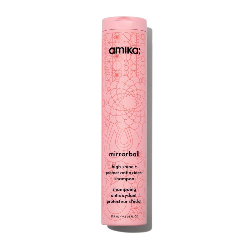 Amika Mirrorball High Shine Shampoo - Antioxidant Formula for Vibrant Hair
